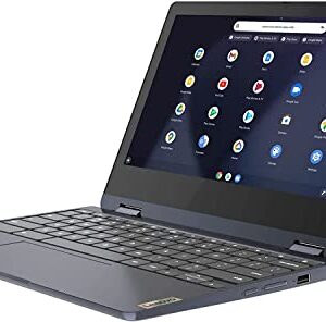 Lenovo 2023 Newest IdeaPad Flex 3 CB 2-in-1 Laptop, 11.6 inch HD Touchscreen, MediaTek MT8183 Processor, Integrated ARM G72 MP3 Graphics, 4GB RAM, 64GB eMMC, Bundle with JAWFOAL