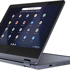 Lenovo 2023 Newest IdeaPad Flex 3 CB 2-in-1 Laptop, 11.6 inch HD Touchscreen, MediaTek MT8183 Processor, Integrated ARM G72 MP3 Graphics, 4GB RAM, 64GB eMMC, Bundle with JAWFOAL