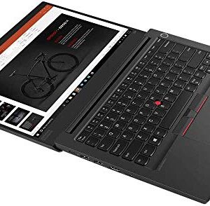 Lenovo ThinkPad E14 Gen 2 14" FHD IPS (16GB RAM, 512GB SSD, AMD 6-Core Ryzen 5-4500U(Beat i7-1165G7)) Business Laptop, Long Battery, Anti-glare, Type-C (DP and Charge), Webcam, Win 10 / Win 11 Pro