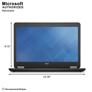 Dell Latitude 14 7000 Series E7470 Ultrabook, 14.0inch HD Anti-Glare LCD, Intel Core i7-6600U, 8 GB DDR4, 256 GB SSD, Windows 10 Pro (Renewed)