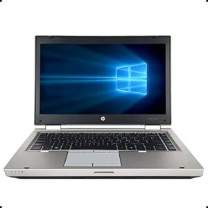 hp elitebook 8460p 14-inch notebook pc – intel core i5-2520m 2.5ghz 8gb 250gb windows 10 professional (renewed)