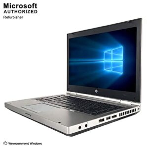 HP EliteBook 8460P 14-inch Notebook PC - Intel Core i5-2520M 2.5GHz 8GB 250GB Windows 10 Professional (Renewed)
