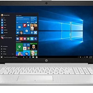 HP Premium 17.3-inch HD Touchscreen 1TB HDD AMD Ryzen 5 Laptop (12GB RAM, Ryzen 5 4500U, DVD Writer, Windows 10 Home) Natural Silver, 17-ca3035cl