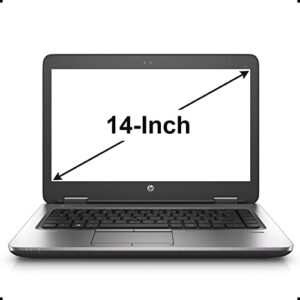 hp probook 640 g2 14 inch business laptop, intel core i7-6600u up to 3.4ghz, 16g ddr4, 512g ssd, webcam, usb 3.0, type-c, wifi, vga, dp, win 10 pro 64 bit (renewed)