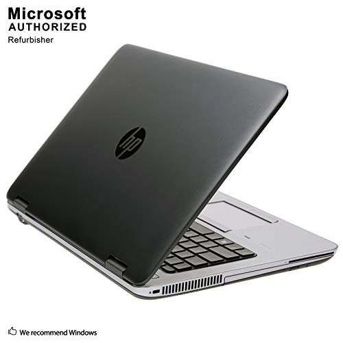 HP ProBook 640 G2 14 Inch Business Laptop, Intel Core i7-6600U up to 3.4GHz, 16G DDR4, 512G SSD, Webcam, USB 3.0, Type-C, WiFi, VGA, DP, Win 10 Pro 64 Bit (Renewed)