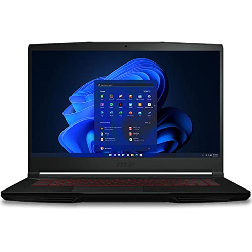 MSI GF63 15.6" Gaming Laptop Intel Core i5-10500H GTX1650 8GB 512GB NVMe SSD Win10 - Black (10SC-838)