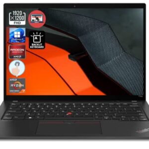 Lenovo ThinkPad T14s Gen 3 Slim Business Laptop, 14" WUXGA IPS (1920 x 1200) Touchscreen, AMD Ryzen 7 PRO 6850U, Windows 11 Pro, 16GB RAM, 512GB SSD, AMD Radeon 680M, Backlit KYB, Fingerprint, TDU