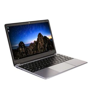 habisder 2022 laptops 14.1” laptop computer, 8gb ram 128gb ssd, windows 10 laptop, celeron j3455 processor, 1366×768 ips display, ultra slim notebook pc, wifi, bt4.0（grey）