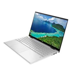 HP Pavilion x360 2-in-1 Laptop, 15.6" FHD Touchscreen, Intel i5-1135G7, 32GB RAM, 512GB SSD, Webcam, Backlit Keyboard, HDMI, Micro SD Card Reader, Wi-Fi 6, Windows 11 Home, Silver