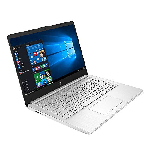 2021 HP 14" FHD Display Laptop Computer, 10th Gen Intel Core i3-1005G1 Processor, 8GB RAM, 512GB PCIe SSD, Backlit Keyboard, HD Webcam, HD Audio, HDMI, Windows 10 S, Silver, 32GB Snow Bell USB Card