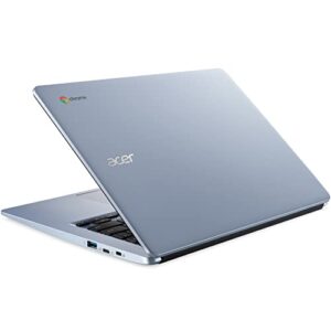 Acer Chromebook 314 14" FHD Laptop Computer, Intel Celeron N4020 up to 2.8GHz, 4GB LPDDR4 RAM, 64GB eMMC, 802.11AC WiFi, Bluetooth 5.0, USB Type-C, Silver, Chrome OS, BROAGE 3 Feet USB Extension Cable