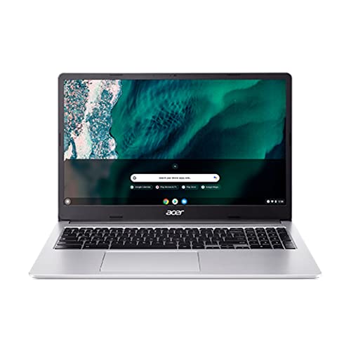 Acer Chromebook 315 CB315-4HT CB315-4HT-C72W 15.6" Touchscreen Chromebook - Full HD - 1920 x 1080 - Intel Celeron N5100 Quad-core (4 Core) 1.10 GHz - 4 GB RAM - 32 GB Flash Memory - Pure Silver