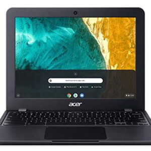 Acer Chromebook 512 Laptop | Intel Celeron N4020 | 12" HD+ Display | Intel UHD Graphics 600 | 4GB LPDDR4 | 32GB eMMC | Intel 9560 802.11ac Gigabit WiFi 5 | MIL-STD 810G | Chrome OS | CB512-C1KJ