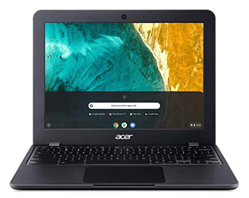 Acer Chromebook 512 Laptop | Intel Celeron N4020 | 12" HD+ Display | Intel UHD Graphics 600 | 4GB LPDDR4 | 32GB eMMC | Intel 9560 802.11ac Gigabit WiFi 5 | MIL-STD 810G | Chrome OS | CB512-C1KJ