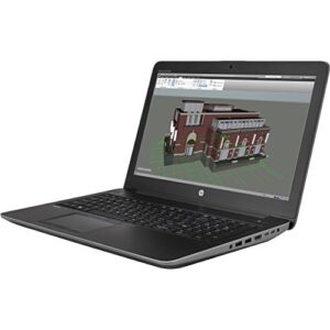 HP ZBook Studio G3 15.6in FHD Laptop, Core i7-6820HQ 2.7GHz, 32GB, 512GB Solid State Drive, Windows 10 Pro 64Bit, Webcam, (Renewed)