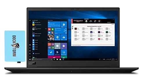 2022 Newest Lenovo ThinkPad P1 Gen 3 15.6" Touchscreen 60Hz WQUXGA IPS Business Laptop (Intel i7-10750H 6-Core, 64GB RAM, 1TB PCIe SSD, Quadro T1000 Max-Q, Backlit KYB, WiFi 6, BT 5.2, Win11Pro) w/Hub