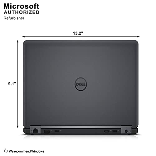 DELL Latitude E5450 14in Laptop, Core i5-5300U 2.3GHz, 8GB Ram, 128GB SSD, Windows 10 Pro 64bit (Renewed)