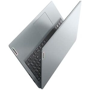 Lenovo IdeaPad 1 15.6" Home & Business Laptop (AMD Athlon 3050U, 8GB RAM, 256GB SSD) Anti-Glare, Webcam, Wi-Fi 6, HDMI, Type-C, 10-Hour Long Battery, IST Computers Cable, Win 11 Home – 2023 Model