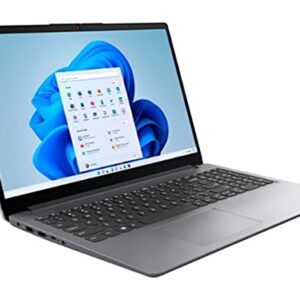 Lenovo IdeaPad 1 15.6" Home & Business Laptop (AMD Athlon 3050U, 8GB RAM, 256GB SSD) Anti-Glare, Webcam, Wi-Fi 6, HDMI, Type-C, 10-Hour Long Battery, IST Computers Cable, Win 11 Home – 2023 Model