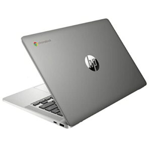 Newest HP Chromebook Laptop, 14" FHD Touchscreen, AMD 3015Ce Processor, 8GB RAM, 64GB eMMC Storage, Webcam, WiFi, Bluetooth, Chrome OS, Mineral Silver (Renewed)