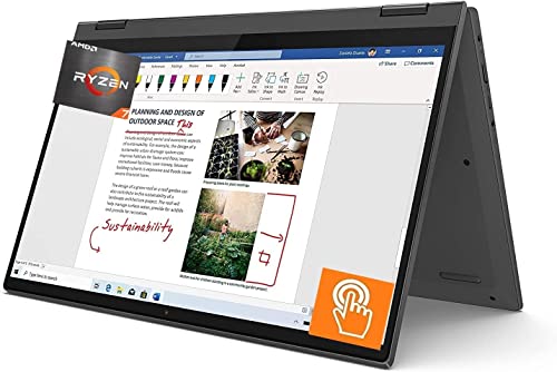 Lenovo Flex 5 14 2-in-1 Laptop, 14.0" FHD Touch Display, Ryzen 7 5700U, 16GB RAM, 1TB PCIe SSD, AMD Radeon Graphics, Bluetooth, Webcam, Backlit Keyboard, Fingerprint Reader, Windows 11 Home