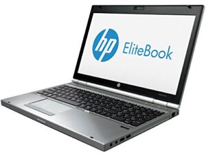 hp elitebook 8570p notebook pc – intel core i5-3210m 8gb 500gb dvdrw windows 10 professional (renewed)