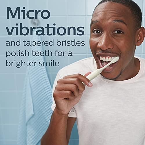 Philips One by Sonicare Rechargeable Toothbrush, Snow, HY1200/07, 1 Pack