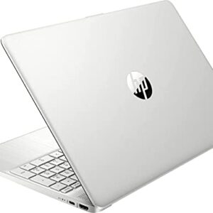 HP 2022 Newest 15.6 Inch FHD Laptop, 6-core AMD Ryzen 5 5500U (Beat i7-11370H),Windows 11 Home, 16GB DDR4 RAM, 1TB PCIe SSD, Wi-Fi 5, Bluetooth, Silver, Cefesfy Webcam Accessory