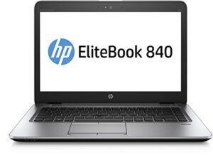 hp elitebook 840 g3 business laptop, 14-inch anti-glare fhd (1920×1080) touch screen, intel core i5-6200u, 16gb ddr4, 240gb ssd, webcam, fingerprint reader, windows 10 pro (renewed)