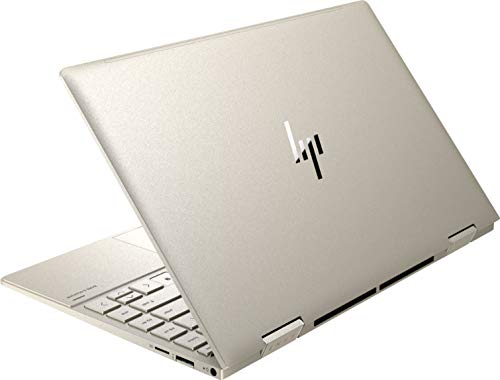 HP Envy x360 13 2-in-1 Laptop I 13.3" FHD OLED Touchscreen I 11th Gen Intel 4-Core i7-1165G7 I 8GB DDR4 512GB SSD Backlit Fingerprint Thunderbolt Win10Pro Pale Gold + 32GB MicroSD Card