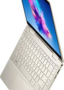 HP Envy x360 13 2-in-1 Laptop I 13.3" FHD OLED Touchscreen I 11th Gen Intel 4-Core i7-1165G7 I 8GB DDR4 512GB SSD Backlit Fingerprint Thunderbolt Win10Pro Pale Gold + 32GB MicroSD Card