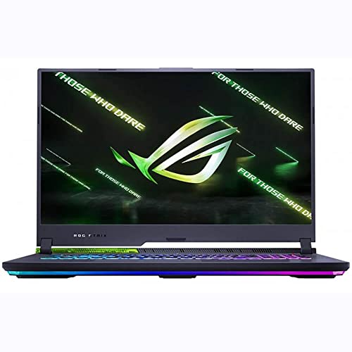 ASUS ROG Strix G17 (2021) Gaming Laptop, 17.3” 144Hz IPS Type FHD, NVIDIA GeForce RTX 3050 Ti, AMD Ryzen 7 5800H, 16GB DDR4, 512GB PCIe NVMe SSD, RGB Keyboard, Windows 10, G713QE-RB74