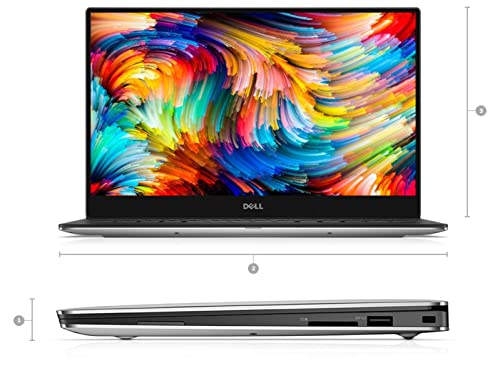 Dell XPS 13 9360 Laptop (13.3" InfinityEdge Touchscreen FHD (1920x1080), Intel 8th Gen Quad-Core i5-8250U, 128GB M.2 SSD, 8GB RAM, Backlit Keyboard, Windows 10)- Silver