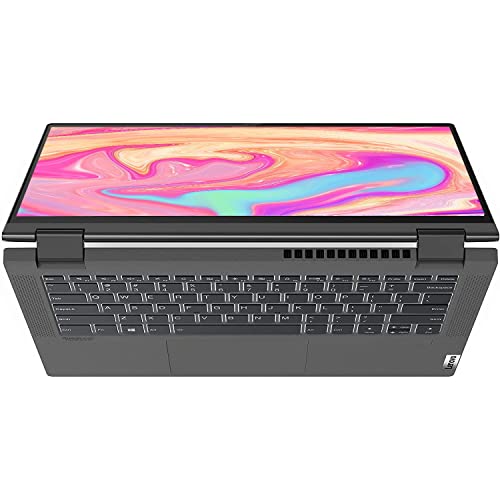 Lenovo Flex 5 2-in-1 Laptop, 14" 2.2K (2240 x 1400) IPS Touchscreen Display, AMD Ryzen 7 5700U (Beats i9-10885H), Backlit Keyboard, Fingerprint Reader, Windows 11 (16GB RAM | 2TB PCIe SSD)