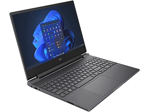 HP 2022 Victus 15.6" 144Hz Gaming Laptop, AMD Ryzen 7 5800H, 32GB RAM, 1TB PCIe SSD, NVIDIA GeForce RTX 3050 Ti Graphics, Backlit Keyboard, Windows 11 Pro, Gray, 32GB SnowBell USB Card