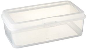 sterilite storage box flip 13 1/8″ l x 7 5/8″ w x 4 1/2″ h
