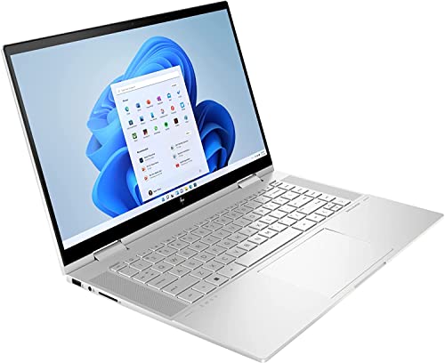 HP 2022 Envy X360 2-in-1 15.6" FHD Touchscreen Laptop, Intel Evo Core i7 1255U, 4.7 GHz, 16GB RAM, 1TB PCIe SSD, Backlit Keyboard, Intel Iris Xe Graphics, Stylus Pen, Wind11 Home+ Zipnology Cloth