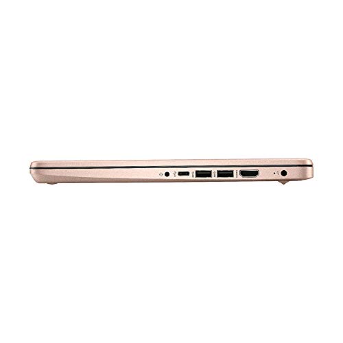 2021 HP Stream 14" HD Laptop Computer, Intel Celeron N4020 Processor, 4GB RAM, 64GB eMMC, HD Audio, HD Webcam, Intel UHD Graphics 600, 1 Year Office, HDMI, Win 10S, Rose Gold, 32GB SnowBell USB Card