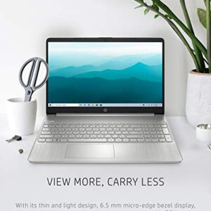 HP 15 Laptop, AMD Ryzen 3 3250U Processor, 8 GB RAM, 256 GB SSD Storage, 15.6-inch HD Micro-edge Display, Windows 10 Home, Long-Lasting Battery, HP Fast Charge, 720p Webcam (15-ef1021nr, 2020)