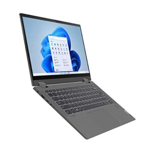 2022 New Flagship Lenovo Premium Flex 14 Convertible Laptop: 14" FHD IPS Touchscreen, Dynamic 8-Core AMD Ryzen 7 5700U, 16GB RAM, 1TB SSD, WiFi-6, HDMI, USB-C, Backlit-KYB, FP-Reader, Win11, T.F