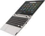 Lenovo Chromebook C340 2-in-1 Convertible Laptop, 11.6" HD Touchscreen, Intel Celeron N4000, 4GB DDR4 RAM, 160GB Space(32GB eMMC+128GB card), WiFi, Bluetooth, Webcam, USB TYPE-C, Chrome OS,Gray JVQ MP