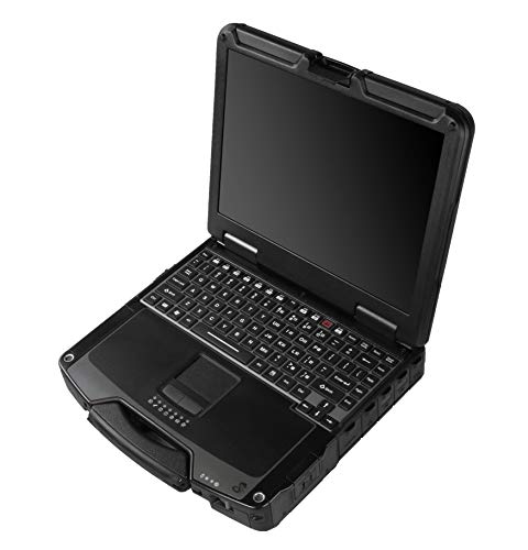 Black Panasonic Toughbook CF-31 - Touchscreen - 8GB Ram - 480GB SSD - DVD-RW - Touchscreen - Backlit Keyboard - (Renewed)