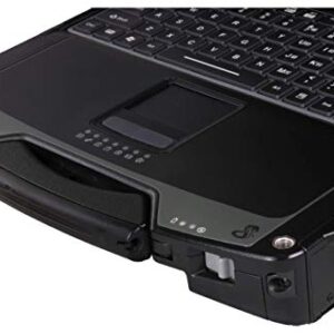 Black Panasonic Toughbook CF-31 - Touchscreen - 8GB Ram - 480GB SSD - DVD-RW - Touchscreen - Backlit Keyboard - (Renewed)