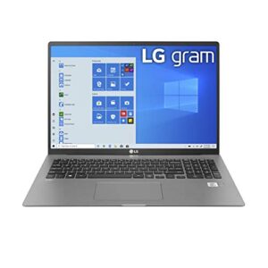 LG Gram 17Z90N-Laptop 17" IPS Ultra-Lightweight, (2560 x 1600), 10th Gen Intel Core i7 , 16GB-RAM, 1TB SSD, Windows 10 Home, 17 Hour-Battery, USB-C, HDMI, -Headphone Input - Silver