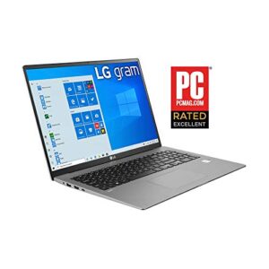 LG Gram 17Z90N-Laptop 17" IPS Ultra-Lightweight, (2560 x 1600), 10th Gen Intel Core i7 , 16GB-RAM, 1TB SSD, Windows 10 Home, 17 Hour-Battery, USB-C, HDMI, -Headphone Input - Silver