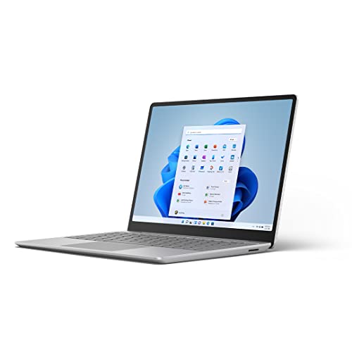 Microsoft Surface Laptop Go 2 - 12.4" Touchscreen - Intel Core i5 8GB Memory - 128 SSD - Platinum (Latest Model) (Renewed)