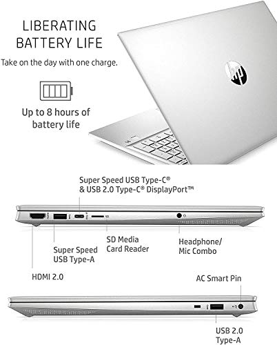 HP Pavilion 15-inch Laptop, 15.6” FHD IPS Touchscreen Laptop, i5-1135G7(>i7-1065G7), Intel Iris Xe Graphics, Wi-Fi 6, Webcam, USB-C, HP Fast Charge, Windows 10 Home (16GB RAM | 512GB PCIe SSD + HDMI)