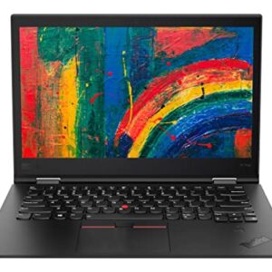 Lenovo ThinkPad X1 Yoga (3rd Gen) i7 8650U 1.9Ghz 14" 2-in-1 Convertible Laptop, 16GB RAM, 1TB NVMe PCIe M.2 SSD, FHD 1080p, Thunderbolt 3 USB-C, Webcam, Windows 10 Pro (Renewed)