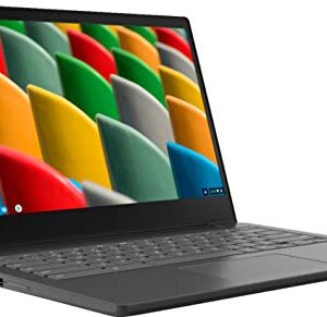 2021 Newest Lenovo Chromebook S330 14" Laptop Computer for Business Student, Quad-Core MediaTek MT8173C 2.1GHz, 4GB RAM, 32GB eMMC, 802.11ac WiFi, Webcam, 10 Hours Battery, Chrome OS, +MarxsolCables