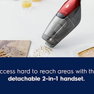 Electrolux Ergorapido Stick, Lightweight Cordless Vacuum with LED Nozzle Lights and Turbo Power Battery, for Removing Pet Hair from Carpets and Hard Floors, in, Chili Red